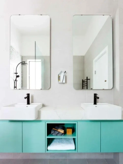 Комплект из 4 зеркалодержателей без сверления, крепеж для стекол-скинали, зеркал, кухонных фартуков и защитных экранов. Для стекол от 2 до 4,2мм.