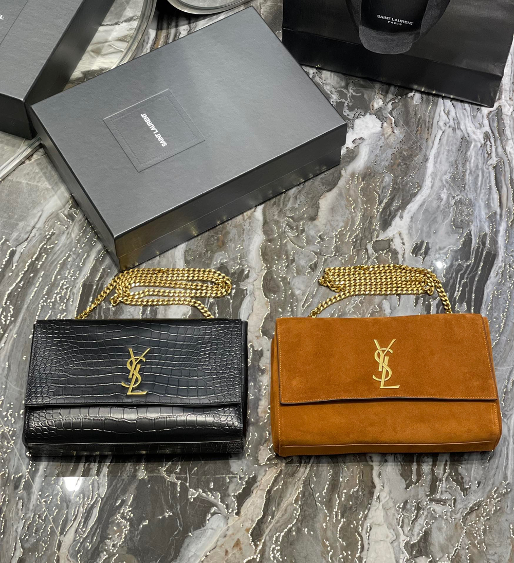 Saint Laurent Kate Medium Reversible Chain Bag 28 cm