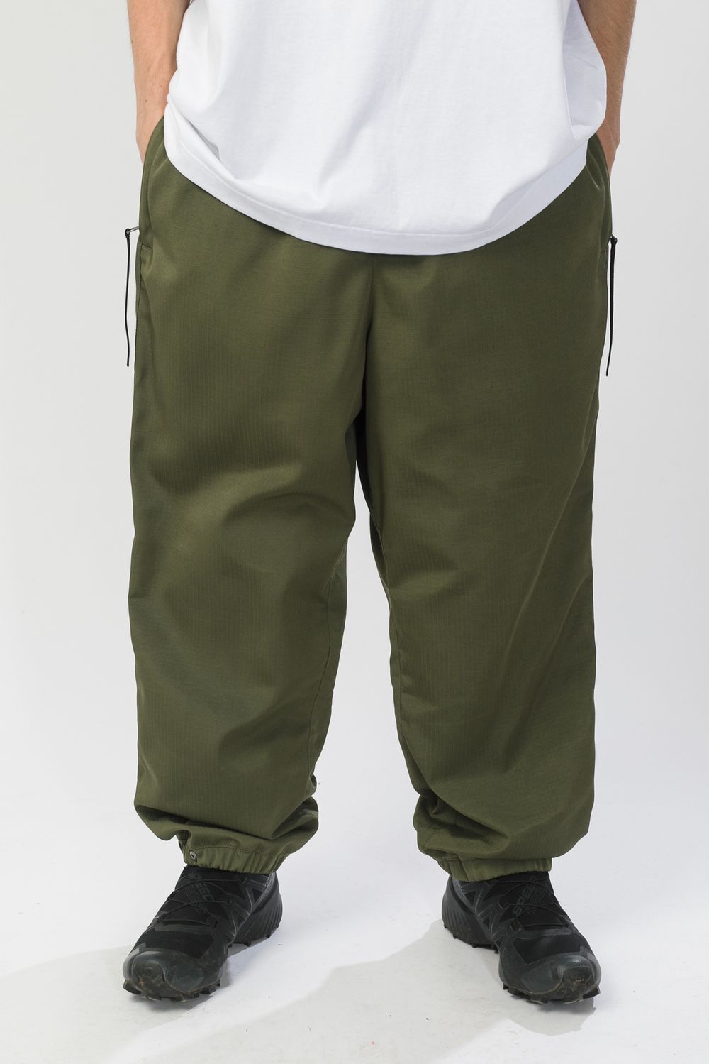 Штаны Codered Ultrawide Pants Winter болотные светлые
