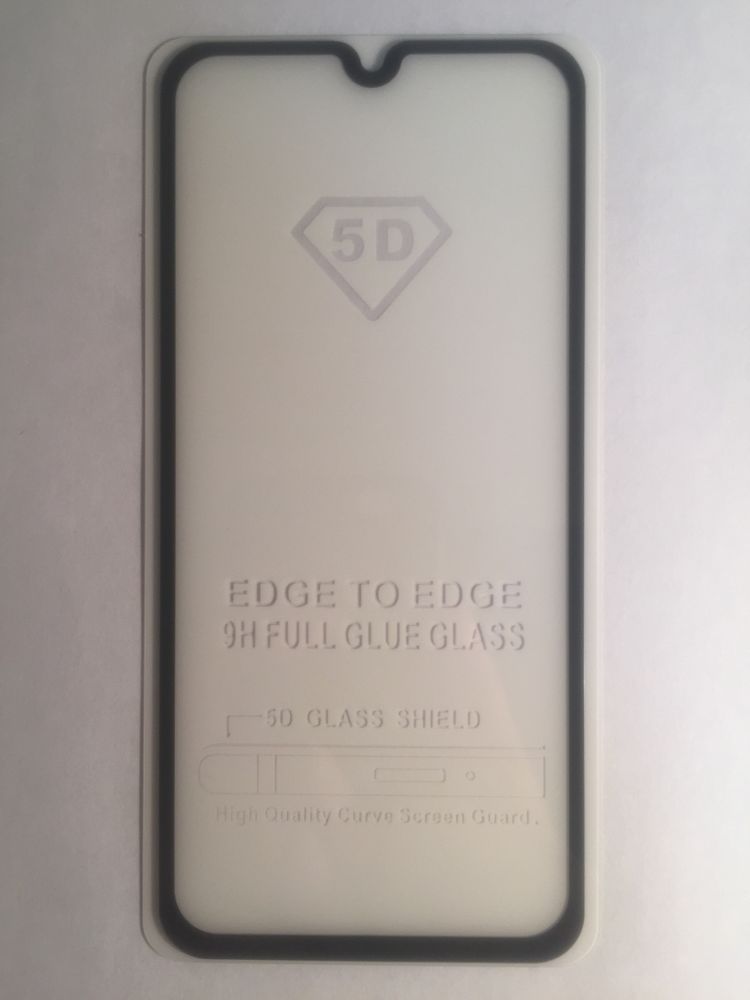 Защитное стекло &quot;Полное покрытие&quot; Samsung A405F (A40) Черное