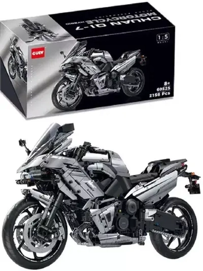 Конструктор Мотоцикл Kawasaki Ninja H2R 2156 деталей