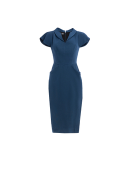 Платье-футляр с коротким рукавом 13-01-25 SS