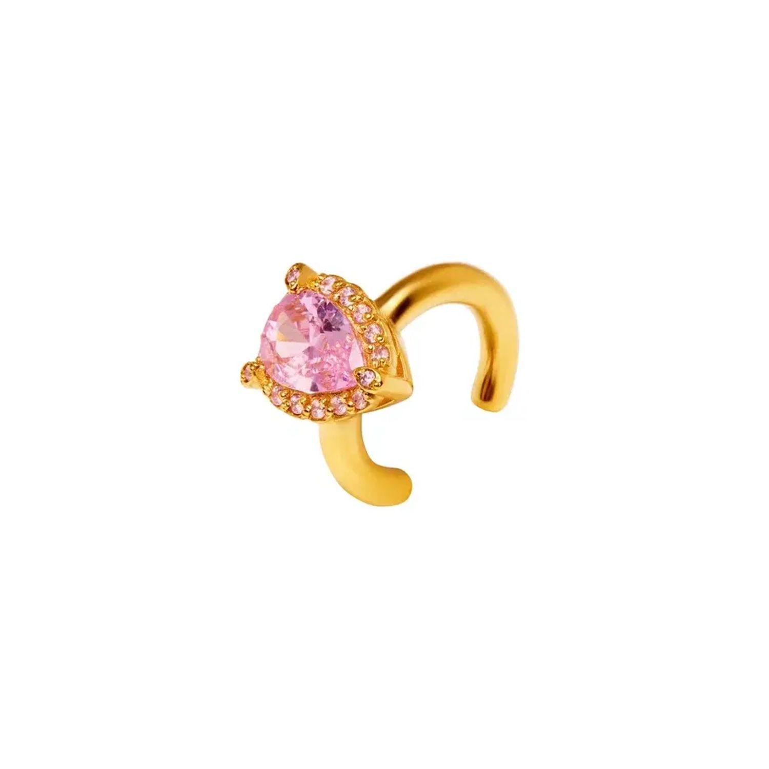 Кафф The Gold Pear Cuff - Pink