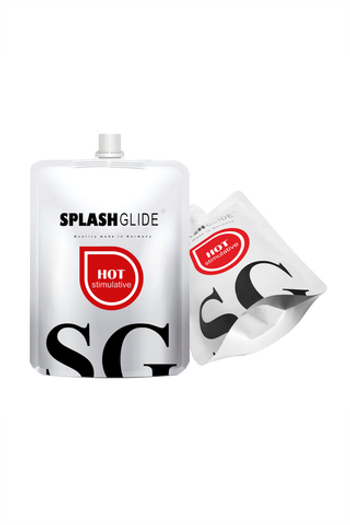 Возбуждающий лубрикант Splashglide HOT stimulative, на водной основе, 100 мл