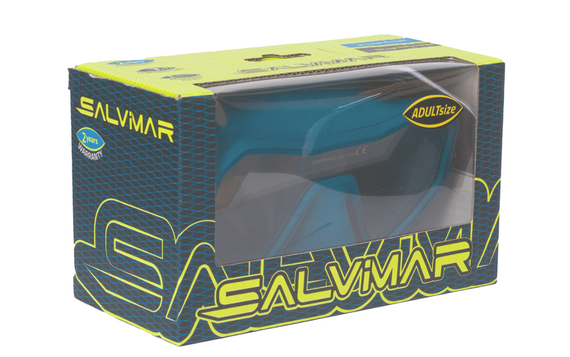 Маска Salvimar NEO, Ярко-синий, АНТИФОГ