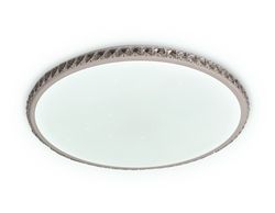 Ambrella Потолочный светодиодный светильник с пультом и дополнительной подсветкой Crystal FF70