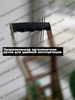 Ремень стяжной для крепления груза 5,0/10,0 тн с крюками (УСИЛЕННЫЙ)