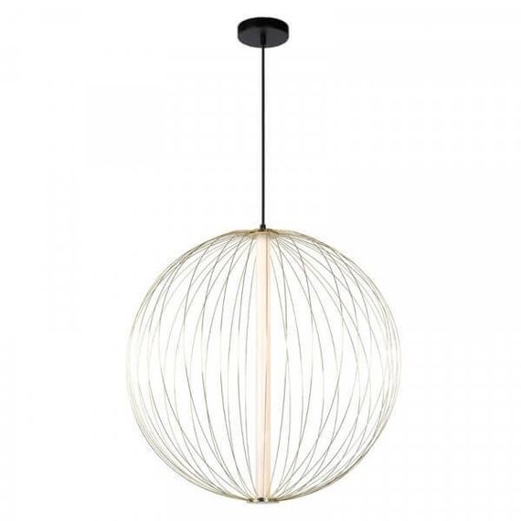 Подвесной светодиодный светильник Lucide Carbony 20414/60/01