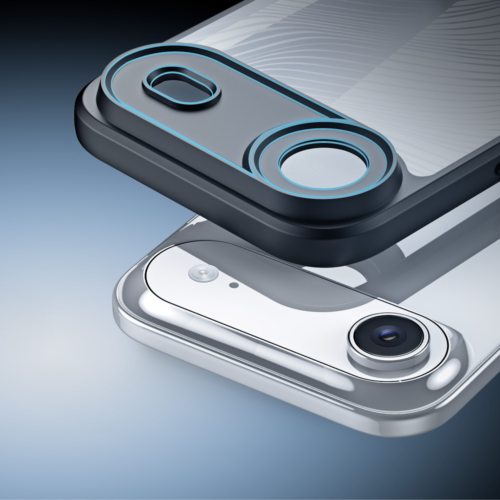 Чехол с мягкими черными рамками для смартфона iPhone Air, серия Aimo Series Case от Dux Ducis