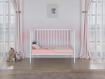 Кровать Incanto Astra продольный маятник цвет белый