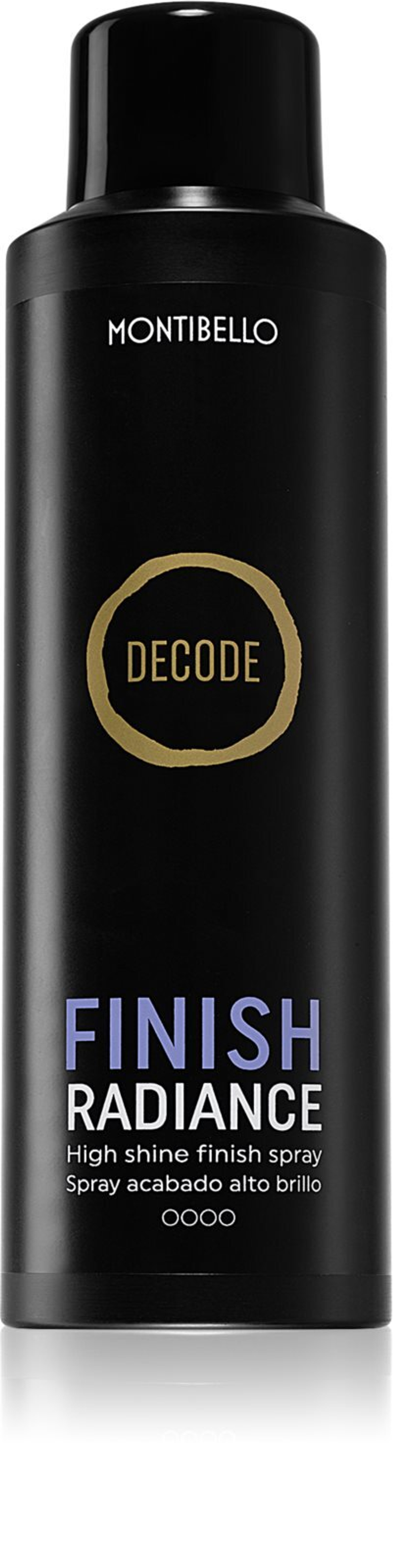 Montibello Decode Finish Radiance Spray - быстросохнущий спрей для придания блеска волосам /   200  ml  / GTIN 8429525415038