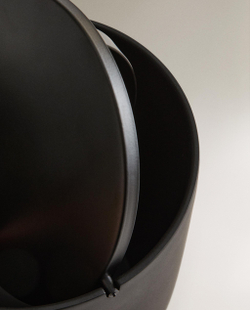 Zara Home ведро для мусора, смола, чёрный · 7531/743