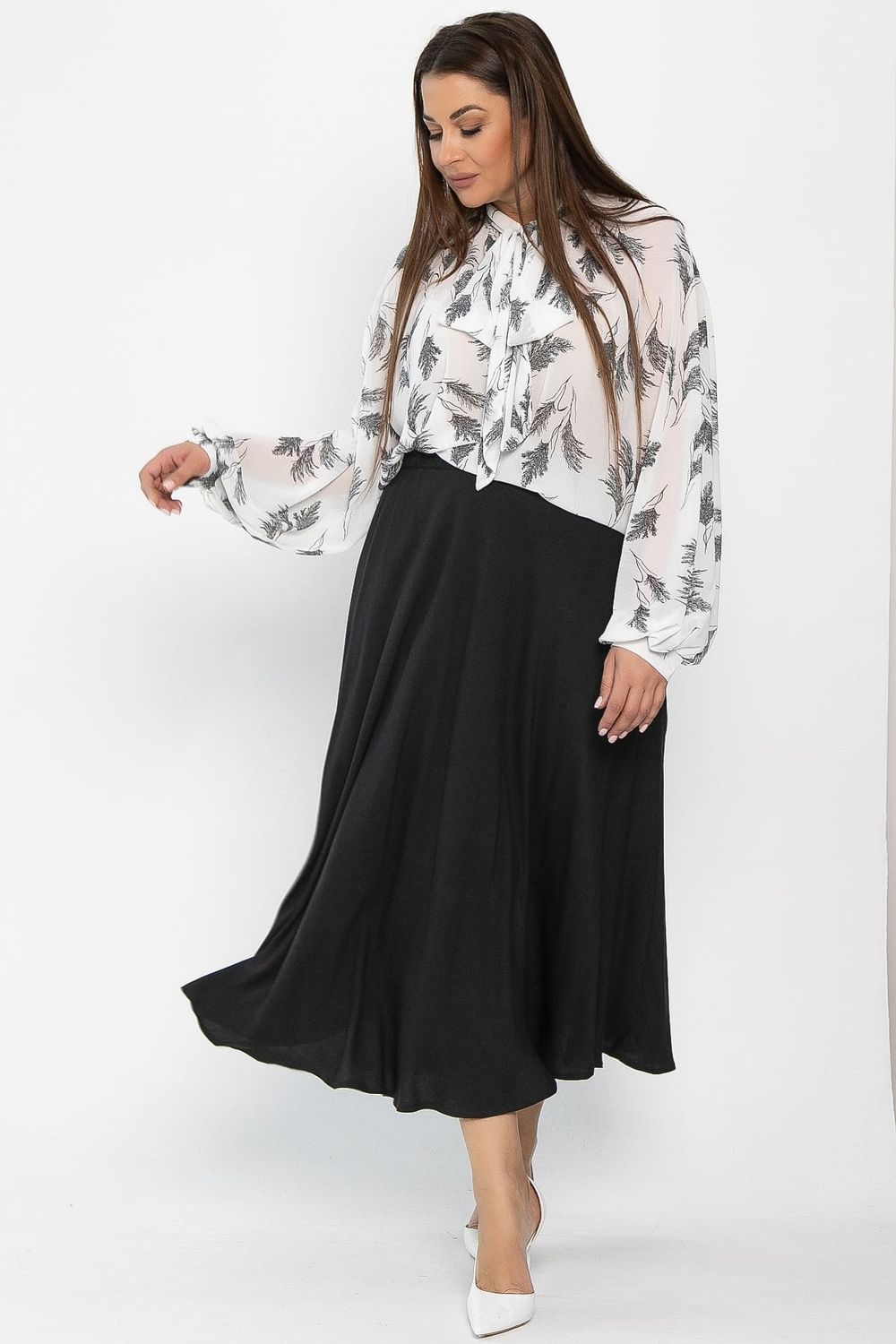 Юбка Виста (черная) Ю14064-25М LT Collection