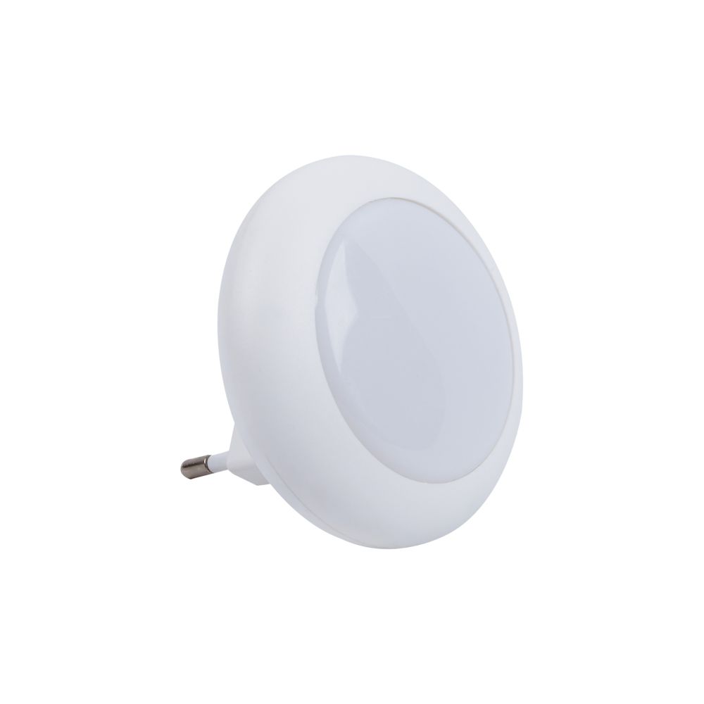 DTL-303-Круг-White-3Led-0.5W Светильник-ночник. Блистерная упаковка.