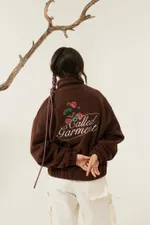 Куртка Called a Garment Флисовая FCF Logo Jacket
vol.2 коричневая