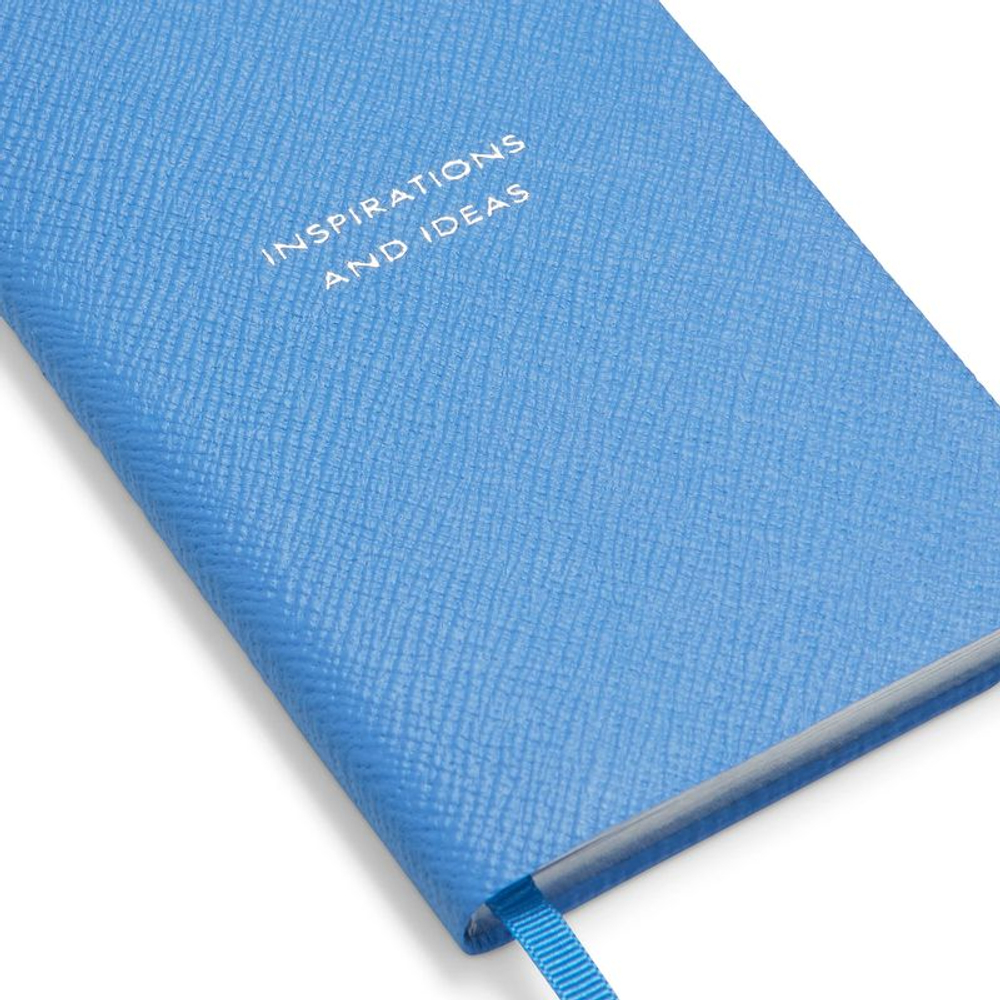 Smythson Блокнот Inspirations And Ideas Panama Notebook, Bright Coral (светло-зеленый)