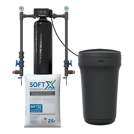 Система умягчения воды со смолой, SCA19 SpaceAqua Soft 0844 FR1M SoftX