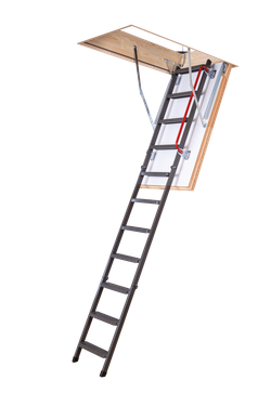 Лестница складная металлическая LTM