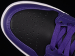 Jordan 1 Mid Purple Black