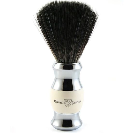 Помазок Edwin Jagger, слоновая кость, искусственный ворс, 21SB367CR