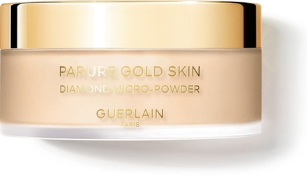 GUERLAIN Parure Gold Skin Diamond Micro-Powder - Осветляющая рассыпчатая пудра, 35 g