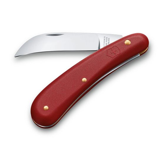 Складной нож садовый Victorinox 1.9201 Pruning Knife c клинком из стали X55CrMo14, рукоять полиамид (PA)