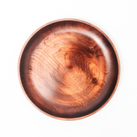 Деревянная тарелка-блюдо из сибирского кедра, 33 см. T102