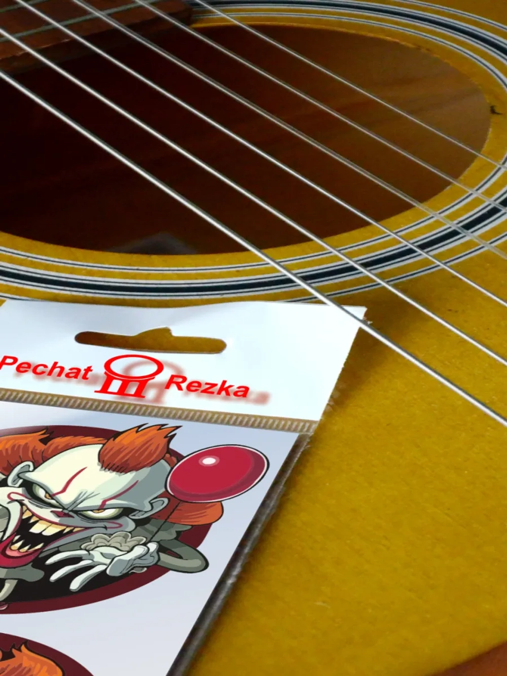 Стикеры - Страшный клоун