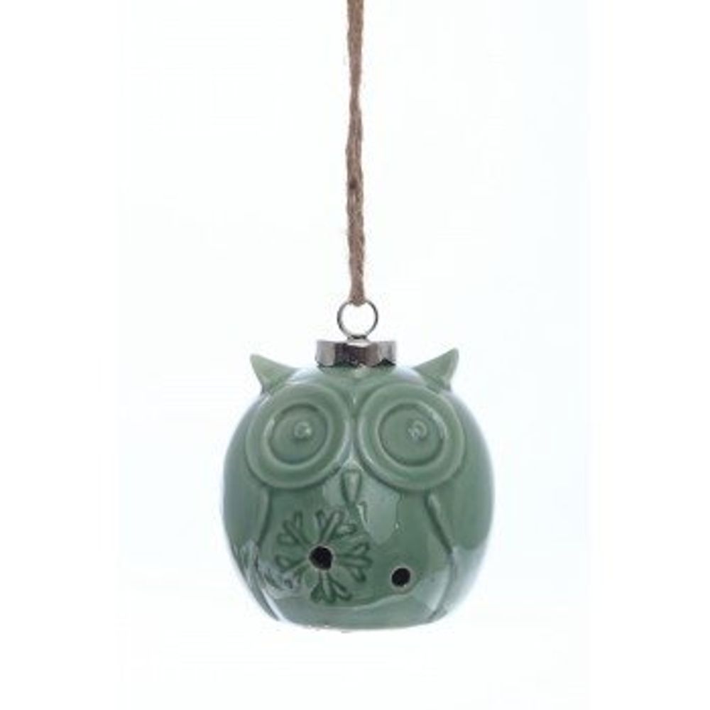 GAEM Украшение новогоднее "Сова" с подсветкой, L7 W7 H8,5 см, 5в.