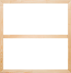 Глухой подрамник 70x80 см. (с перекладиной) сеч. 40х18 мм.
