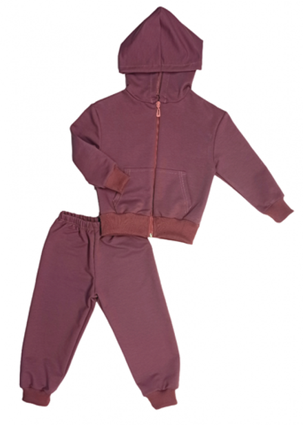 Спортивный костюм 0410/2 брусника, 2хн