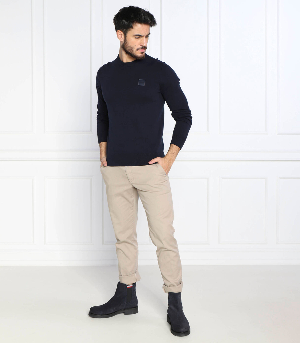 свитер kanovano BOSS ORANGE - темно-синий(50471343)