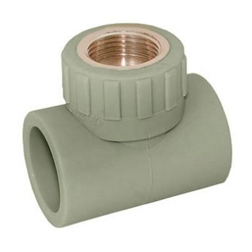 Тройник 20-1/2 в/р ПП Vostok (серый)