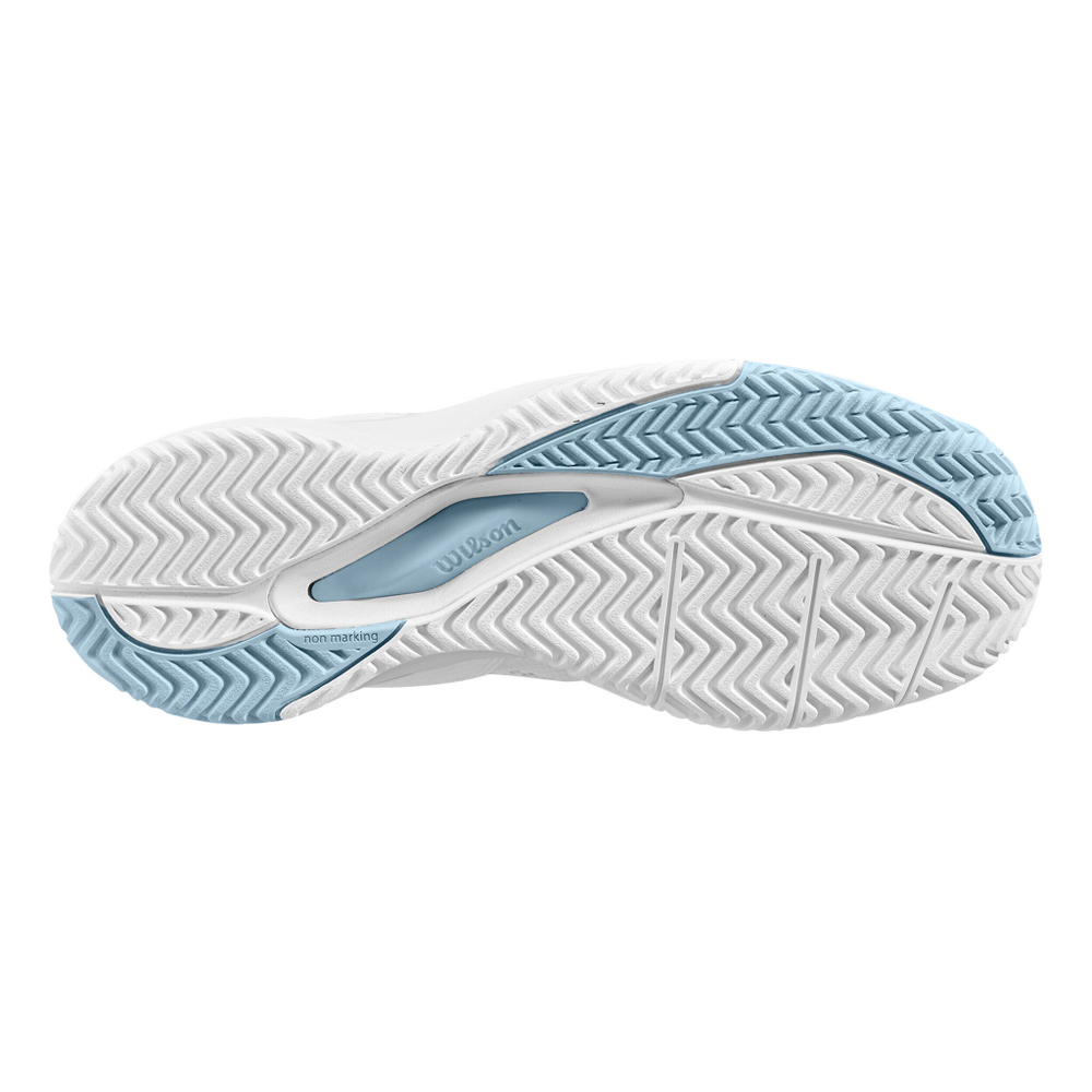 Женские теннисные кроссовки Wilson Rush Pro ACE All Court Shoe Women - White, Light Blue