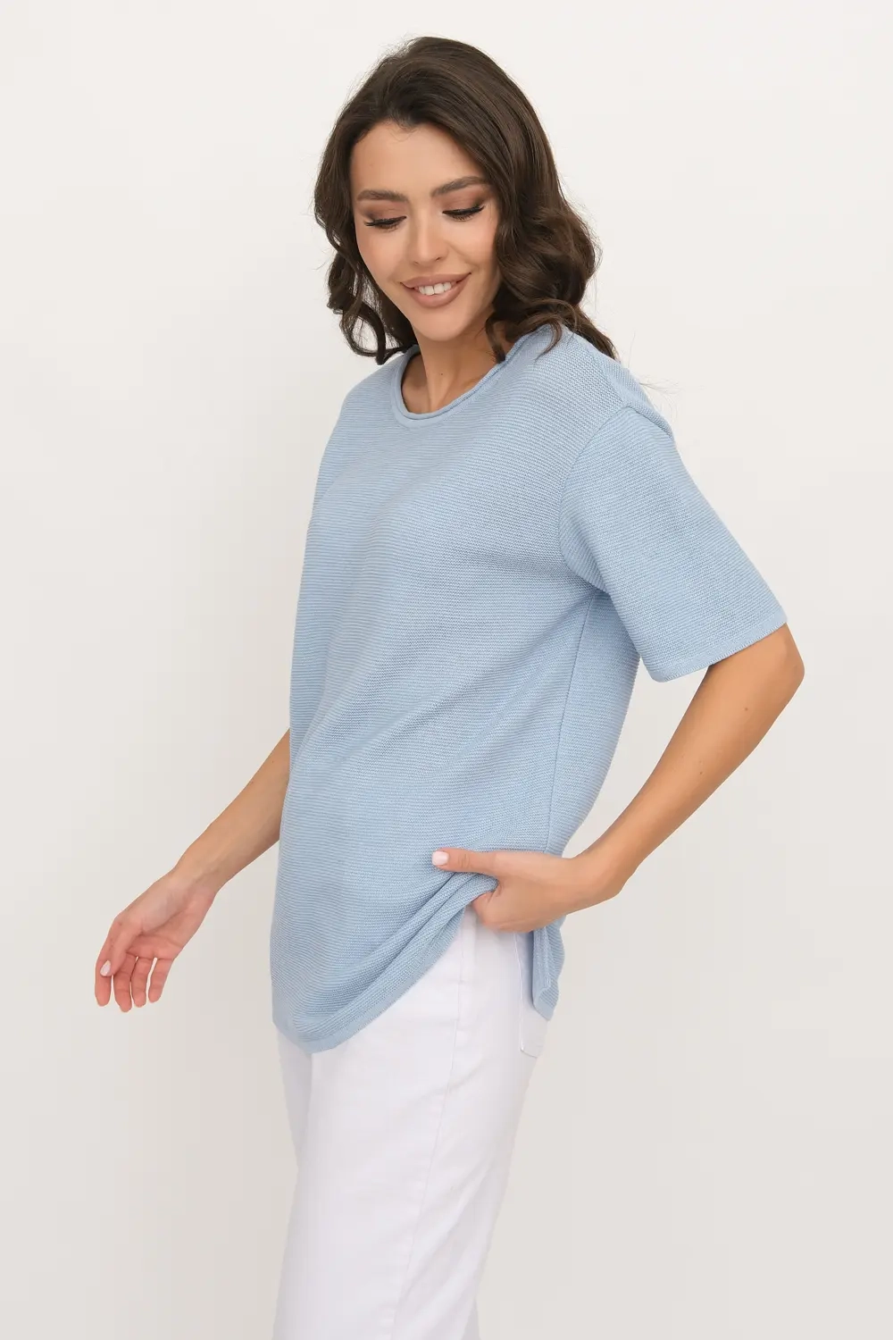 Джемпер М 3353/голубой