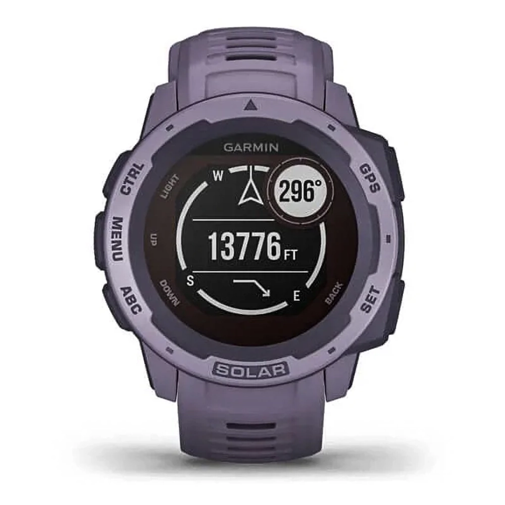 Спортивные наручные часы GARMIN INSTINCT Solar Orchid, 010-02293-02