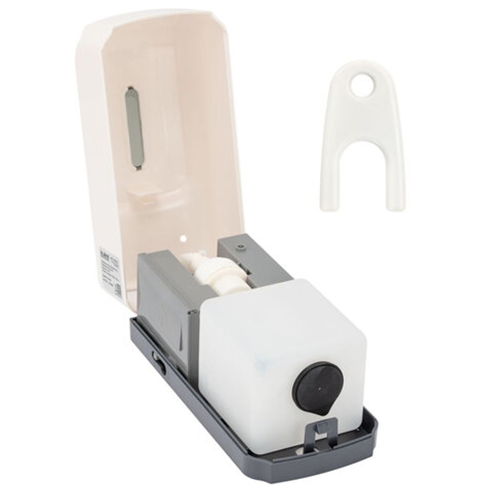 Дозатор для жидкого мыла-пены LAIMA PROFESSIONAL SUPER, НАЛИВНОЙ, СЕНСОРНЫЙ, 1 л, белый, ABS-пластик, 609502