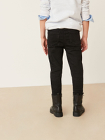 Джинсы узкие для девочки Next U85-464, Черный