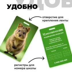 Карта Москвёнок ANIMALS №5 (проход + питание)