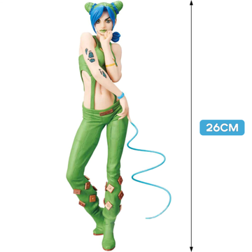 Фигурка  JoJo's Bizarre Adventure Stone Ocean, Jolyne Cujoh, 26 см / Фигурка по мотивам аниме "Невероятные приключения ДжоДжо. Каменный океан", Джолин Куджо, 26 см