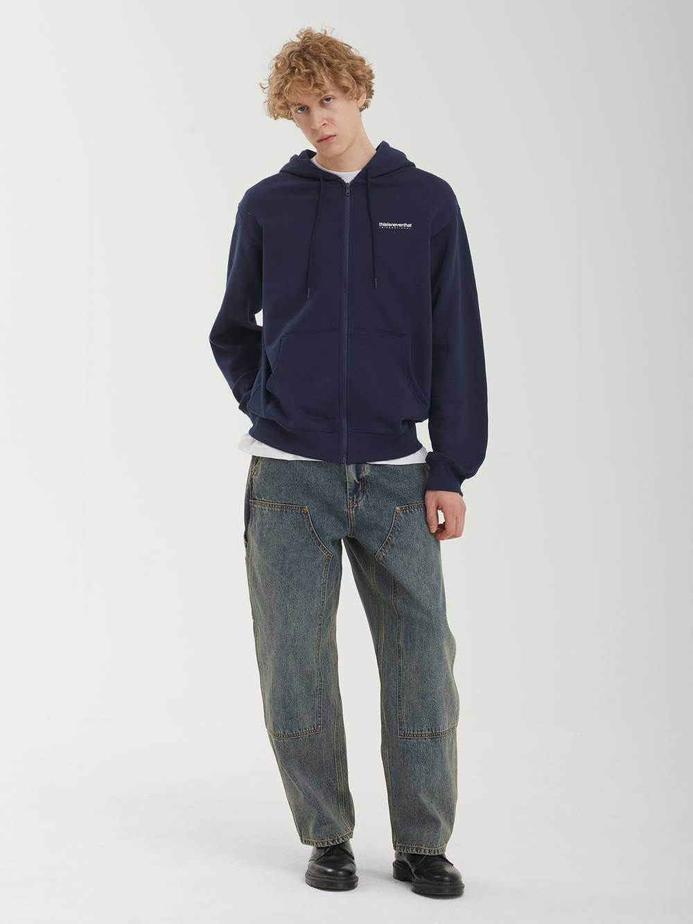Мужская Толстовка Intl. Logo Zip Up