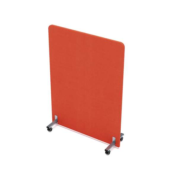 011.МП.1014 Акустическая мобильная перегородка на колесных опорах (1000*377*1400)