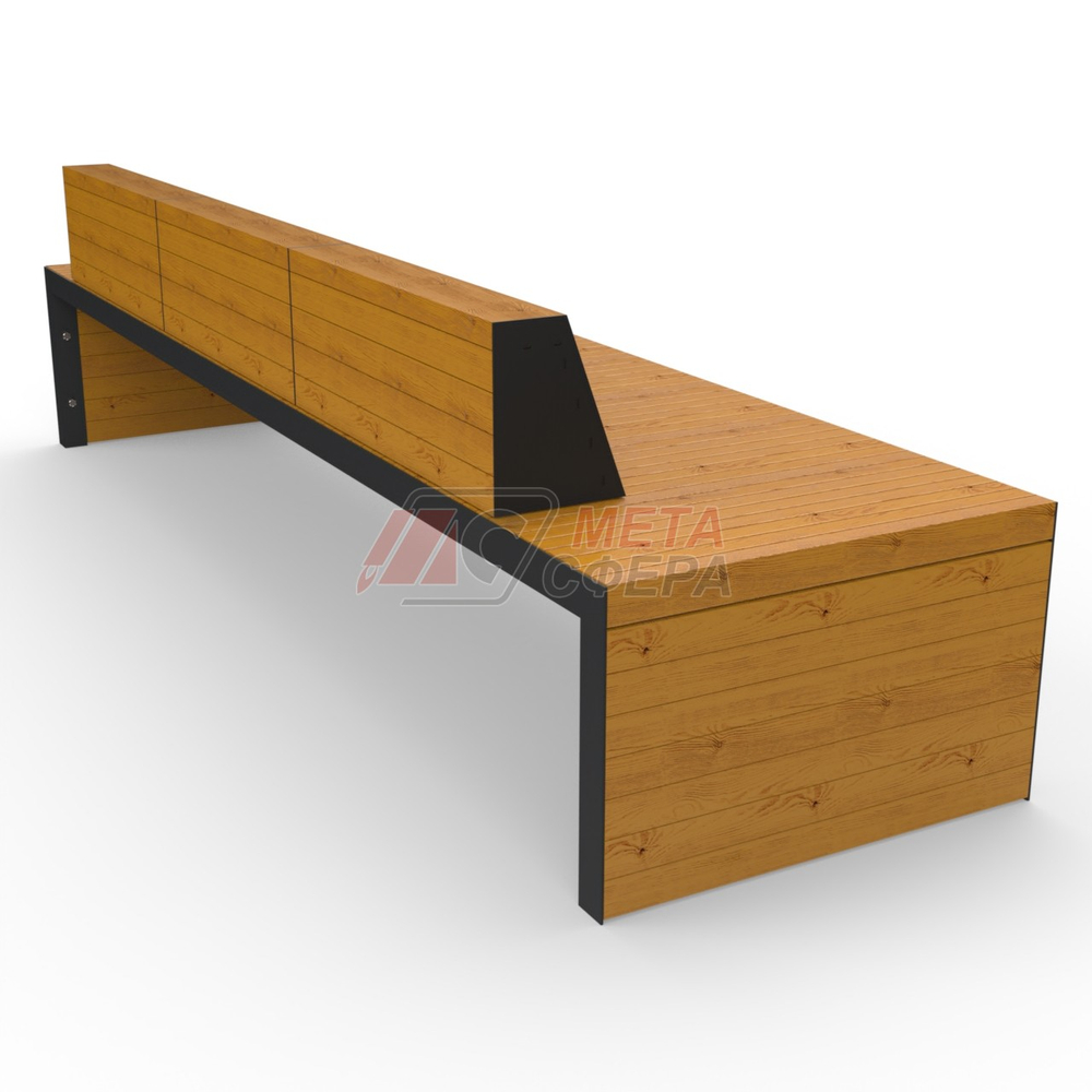 Скамейка Линарес 300х150 двусторонняя