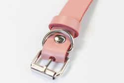 Лунный свет Ошейник с надписью FUCK ME (розовый)