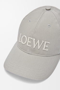 Loewe Кепка из парусины, серый