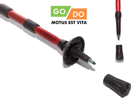 Палки треккинговые GO DO : G-DS1-К