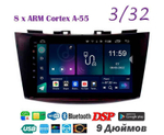Topway TS18 3+32GB 8 ядер для Suzuki Swift 2011-2017