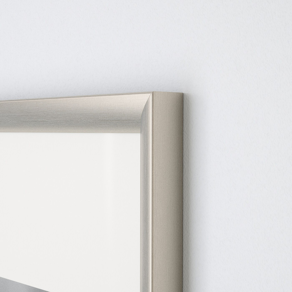 IKEA SILVERHÖJDEN  (ИКЕА СИЛВЕРХÖЙДЕН)  -  Рамка, серебро, 40x50 см