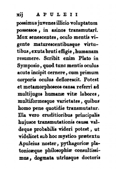 Apuleii Metamorphoseon libri undecim | Apuleius