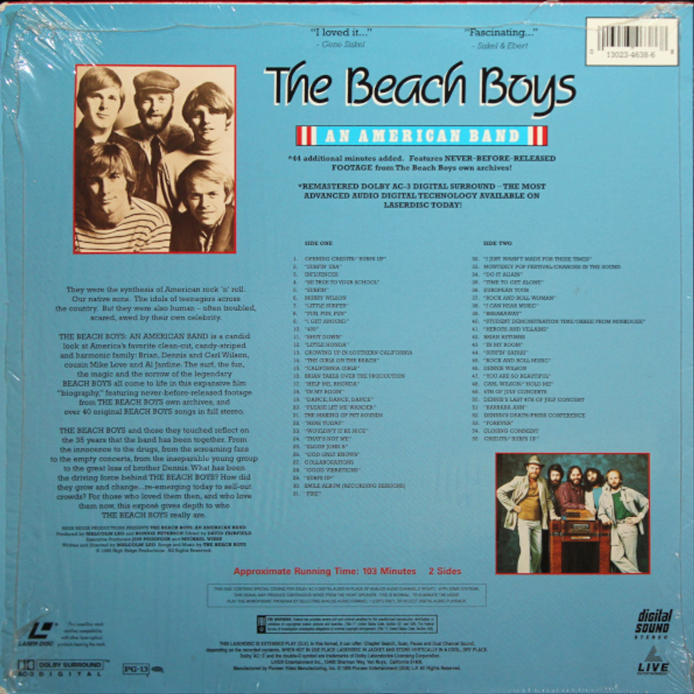 The Beach Boys / An American Band (LD)